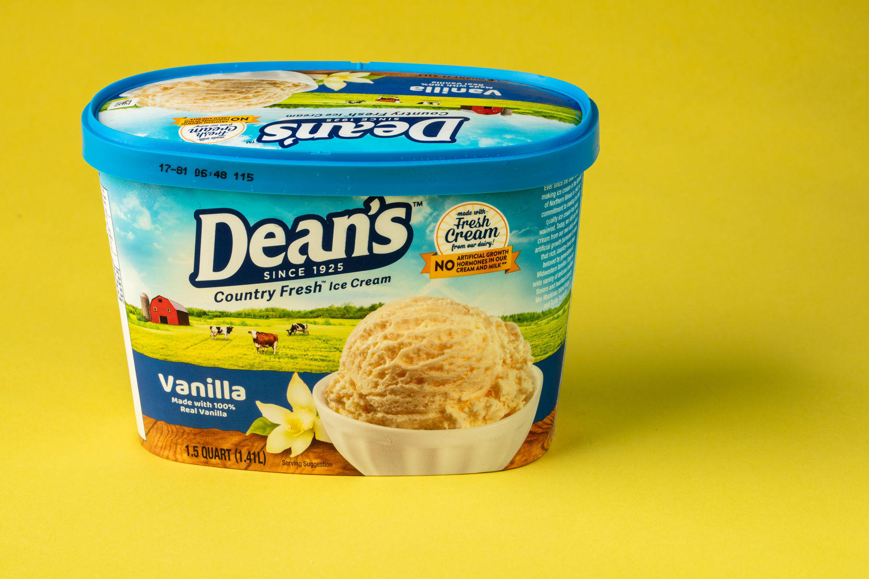8. Dean's Vanilla Ice Cream